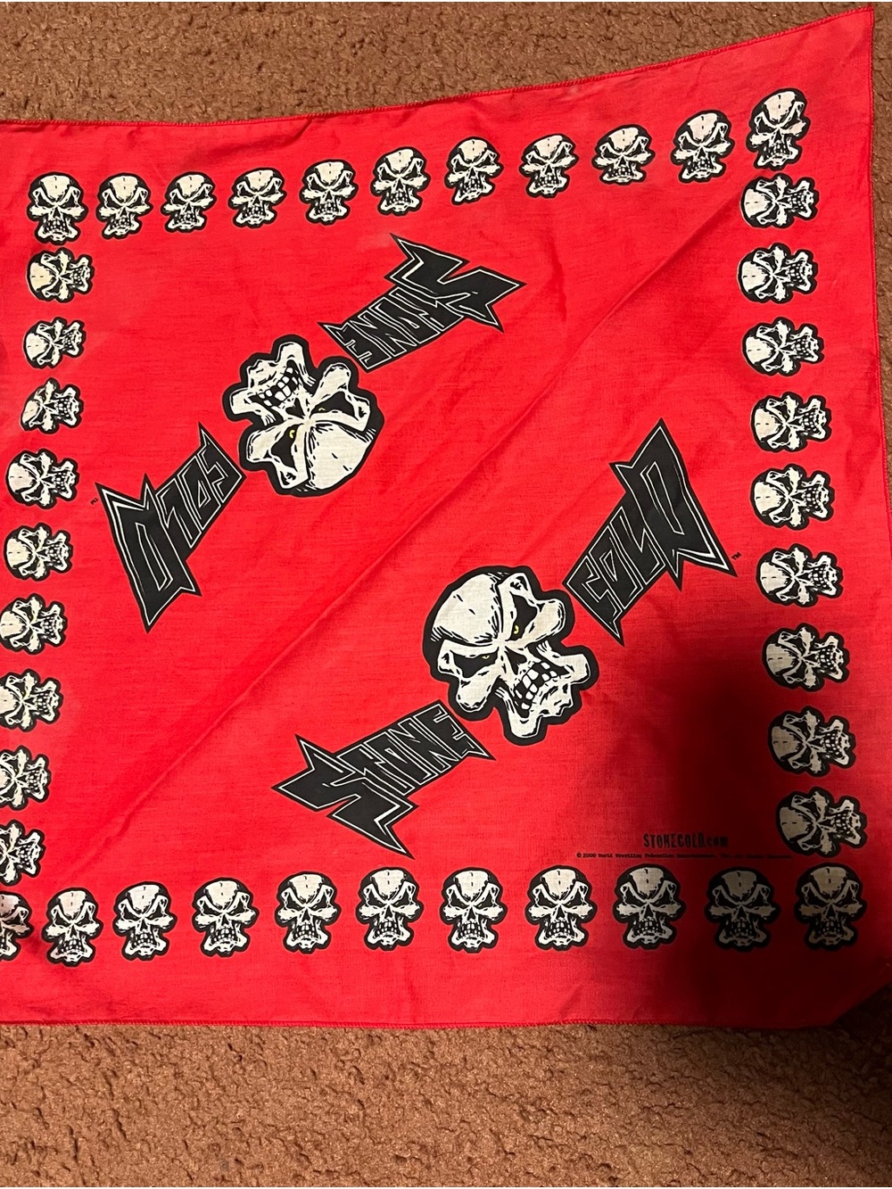 Stone Cold Graphic Bandana